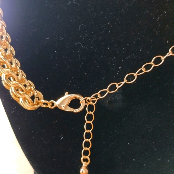 NEW* 6MM STAINLESS STEEL/ GOLD' PLATED HALLOW FRANCO LINK - Picture 3 of 3